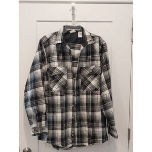 Field & Stream Black Quilted Jacket Lining...SIZE L...NWOT